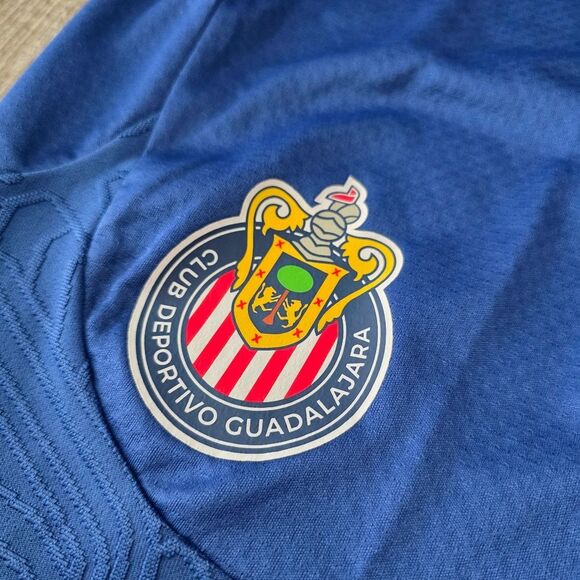 Puma Chivas Guadalajara Soccer Pants Training Joggers Blue Men's Size Medium M - Picture 3 of 8